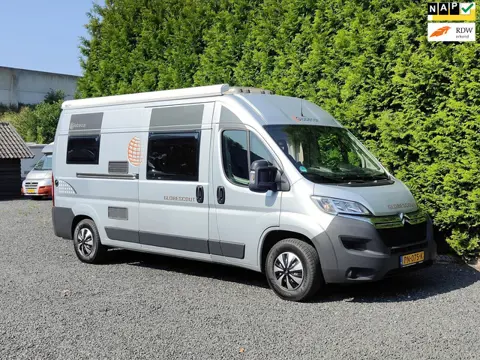 Pössl Globecar Globescout Bus Camper Vast Bed Citroën 130 PK