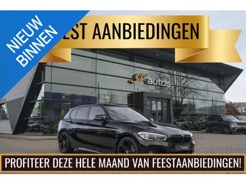 BMW 1-serie 118i M-sport 136pk Schuifdak M140i look Sportinterieur leder NLauto DAB Clima Cruise 18"