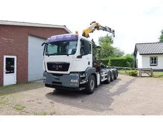 MAN TGS 35.400 / EFFER 165-11/3S / AJK Haaksysteem / 8x4 / Euro5