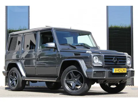 Mercedes-Benz G-Klasse 350 D / AMG / bj 2017 / Grijs Kenteken / Camera / Led / Licht gebruikersspoor