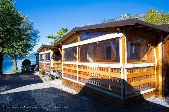 Italie: te huur, chalet Luganomeer, Porlezza