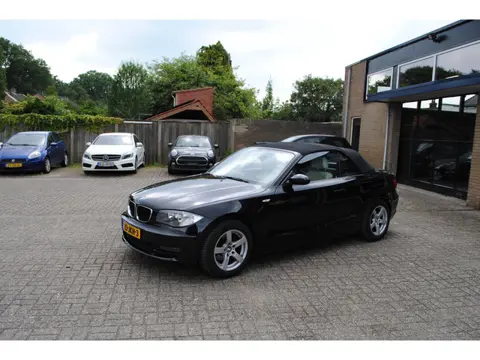 BMW 1-serie Cabrio 118i High Executive, AUTOMAAT, LEER. NAVI,ETC
