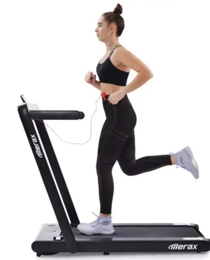 Merax 2.25 HP Electric Folding Treadmill 2-in-1