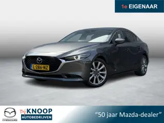 Mazda 3 2.0 e-SkyActiv-G M Hybrid 150 Sportive | Dealeronderhouden | Camera | Stuur&Stoelverwarming 
