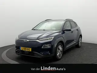 Hyundai KONA EV Fashion 64 kWh 3-Fase SOH 96,6% | Warmtepomp | Camera | Navigatie | Head-Up Display
