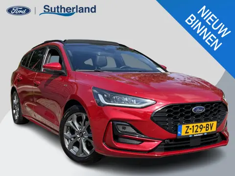 Ford Focus Wagon 1.0 EcoBoost Hybrid ST Line X 155pk | Vol leder | Panoramadak | | Adaptive cruise c