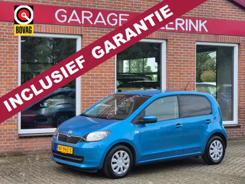 Skoda Citigo 1.0 Greentech Ambition 60PK 5drs airco, cruise, navi, carkit, bluetooth, elektr.ramen