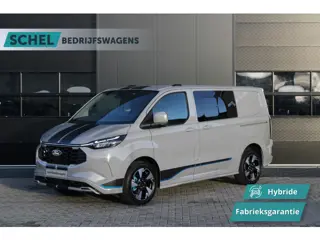 Ford Transit Custom 320 2.5 PHEV L1H1 Sport DC 232pk - 2x Schuif - 360 Camera - ACC - Keyless - Stoe