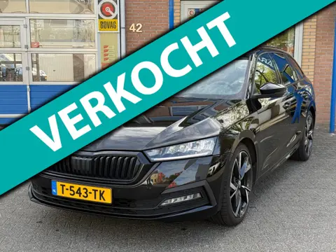 Skoda Octavia Combi 1.0 e-TSI Sport Business | Trekhaak | BTW | Automaat | 19 inch velgen | Park. se