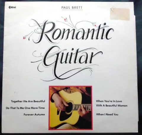 LP Paul Brett,romantische gitaar,zgan,K-Tel ?– ONE 1079,1980