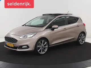 Ford Fiesta 1.0 EcoBoost Vignale | Panoramadak | Carplay | Lederen bekleding | Camera | Adaptive Cru