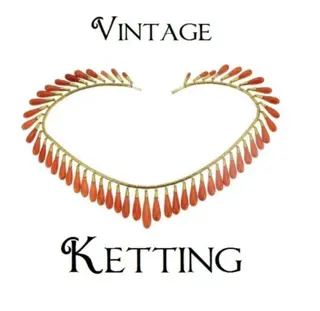 Prachtige vintage ketting.