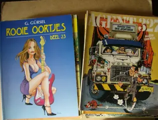 Verschillende stripboeken 7 adv 1573