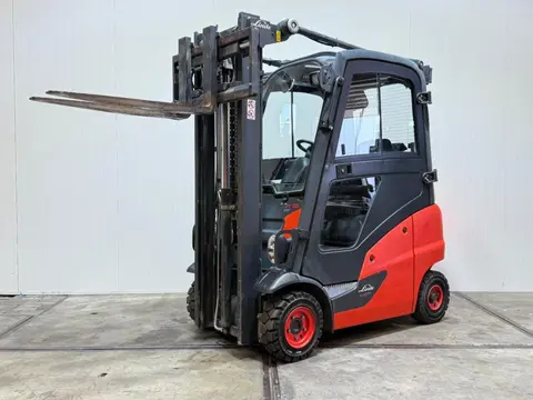 Linde H16 H16D Diesel 1175UUR !! 2017 Duplex mast Freelift Sideshift Cabine HL1254