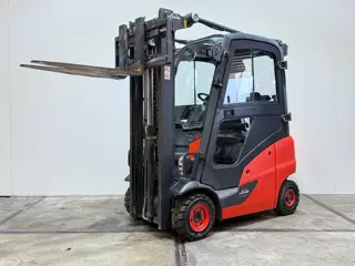 Linde H16 H16D Diesel 1175UUR !! 2017 Duplex mast Freelift Sideshift Cabine HL1254