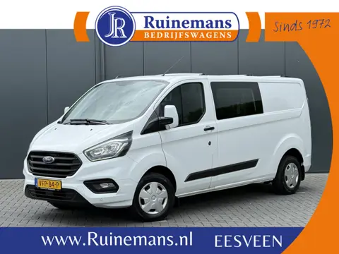Ford Transit Custom 2.0 TDCI / L2H1 / DUBBELE CABINE / 1e EIG. / INRICHTING / TREKHAAK / CAMERA / 6-