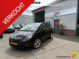 Opel Zafira Tourer 1.4 Cosmo 7p. Clima, cruise, stoel-stuurverwarming, pdc achter, trekhaak