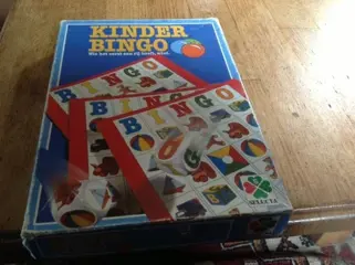 KINDERBINGO - de kleintjes kunnen hieraan meedoen