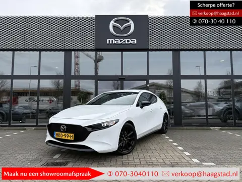 Mazda 3 2.5 e-SkyActiv-G M Hybrid 140 Homura BTW auto / Garantie t/m 03-2031 / Huidige nieuwprijs €3