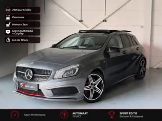 Mercedes-Benz A-klasse 250 Sport Ambition - FULL OPTIE - AMG Pakket - PANO - Carplay - Stoelvv. -