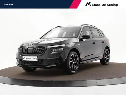 Skoda Kamiq 1.0 TSI 110pk DSG Monte Carlo · Panoramadak · Camera · Inklap. Trekhaak · Keyless · Stoe