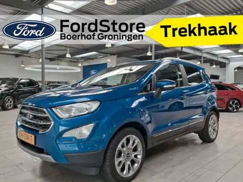 Ford EcoSport EcoBoost 125pk Titanium | Trekhaak | Winterpack | Camera | Dodehoek detectie | B&O aud