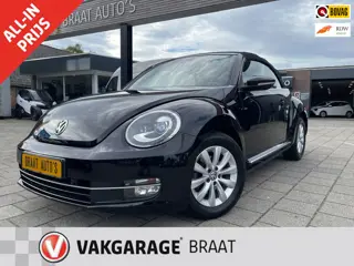 Volkswagen Beetle Cabriolet 1.2 TSI l CRUISE l LEDER l LED l ALL-IN PRIJS!