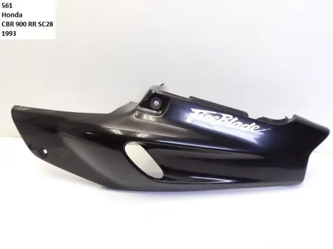LINKER ACHTERKANT Honda CBR 900 RR 1992 - 1993