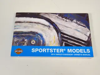INSTRUCTIEBOEKJE Harley Davidson Sportster 2014 - 2017