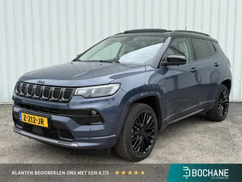 Jeep Compass 4xe 240 Plug-in Hybrid Electric S | 84% SOH | LED | Leder | Keyless | Achteruitrijcamer