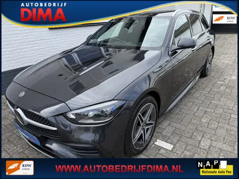 Mercedes-Benz C-klasse Estate 300 e AMG Line 313 Pk/ Navi/ 360 Camera/ Leder/ ECC/ 1e Eigenaar