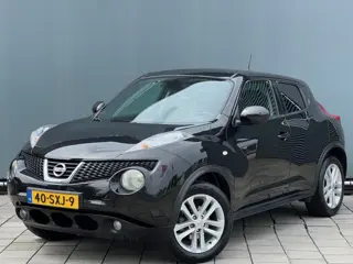 Nissan Juke BWJ 2012 | 1.6I 117PK Tekna AUTOMAAT | TREKHAAK | LEER | CAMERA A | NAVI | CLIMA | DONKE