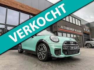 Mini Mini Cabrio 2.0 Cooper S John Cooper Works F1 aut 204pk Ocean Wave Green/Hk/Camera