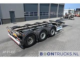 D-Tec FLEXITRAILER | 2x20-30-40-45ft HC * 2x LIFT AXLE * 2x EXTENDABLE * DISC BRAKES