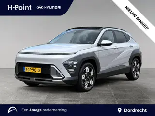 Hyundai Kona 1.6 GDI 140pk HEV Premium Sky | SCHUIF/KANTELDAK | FULL LED | PREMIUM LEDER | ADAPTIVE 