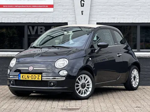 Fiat 500c 1.2 Lounge Airco PDC Leder Cabrio