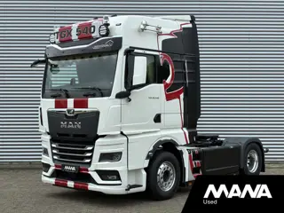 MAN TGX GX 18.540 4x2 LL Alcoas Alcantara/Leder Retarder 2xTank Stand-Airco/Kachel Koelkast Digital-