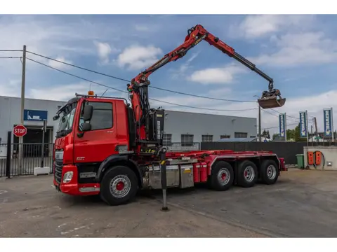DAF CF 440 FAK -8x2 + Palfinger Epsilon Q180 Z95TR