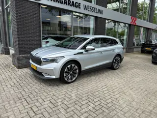 Škoda Enyaq iV 80 First Edition - Wegkl. Trekhaak | Carpay | Memory stoel