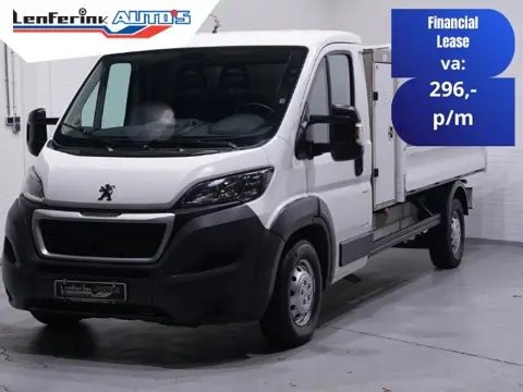 Peugeot Boxer 2.0 HDI 163 pk L4 Kipper LxBxH 310x201x30 cm Navi, Trekhaak, 3-Zits