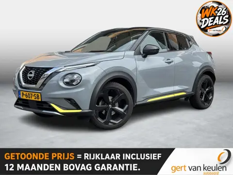 Nissan Juke 1.0 DIG-T AUTOMAAT KIIRO SPECIAL EDITION 2-TONE/LED/CAMERA/CARPLAY/TREKHAAK/NL-AUTO