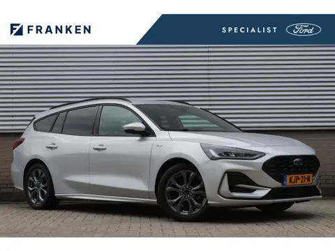 Ford FOCUS Wagon 1.0 EcoBoost Hybrid ST Line X | Leder UNIEK! | Head-up | Adaptieve cruise | Trekhaa