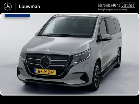 Mercedes-Benz EQV 300 L2 Avantgarde 90 kWh Burmester Audio Luchtvering Leder 360 camera Elektr schui