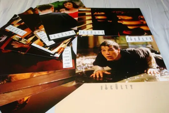 THE FACULTY lobbycard set.