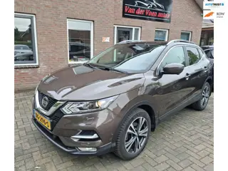 Nissan Qashqai 1.2 Tekna +. Historie aanwezig. Panoramadak, cruise, navigatie, stoelverwarming, 360 