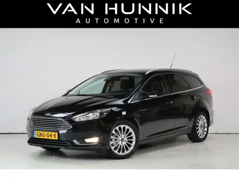 Ford FOCUS Wagon 1.0 Titanium | Trekhaak | Stoel+voorruit verwarming | DB-Riem vervangen