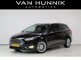 Ford FOCUS Wagon 1.0 Titanium | Trekhaak | Stoel+voorruit verwarming | DB-Riem vervangen