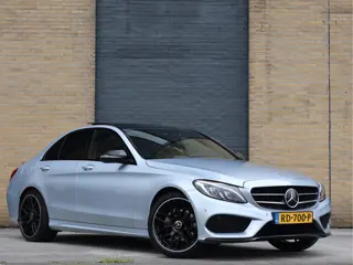Mercedes-Benz C-Klasse 180 AMG line Pano | Airmatic | ACC | Leder | NL Auto | Cam