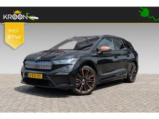Škoda Enyaq iV 80 Founders Edition Black SOH 91% 383/1895 Trekhaak Panoramadak