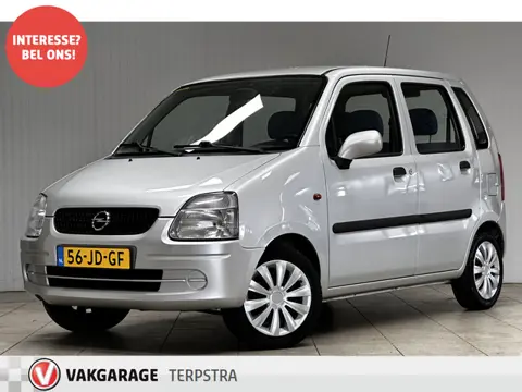 Opel Agila 1.2-16V Comfort/ 100.000 KM N.A.P!/ NIEUWE APK!/ Trekhaak/ Stuurbekr./ Airbags/ Boordcomp